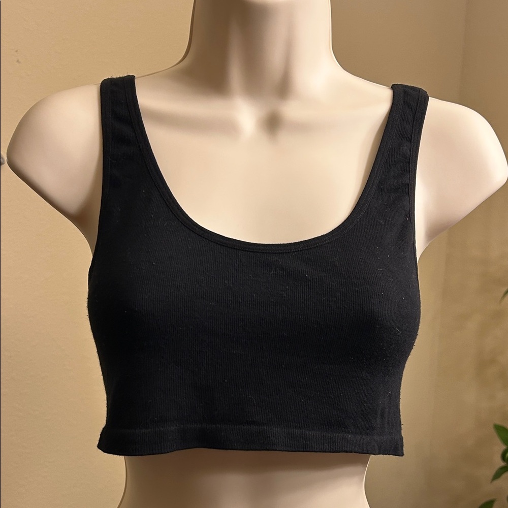 Urban Rebel Black Women's Crop Top